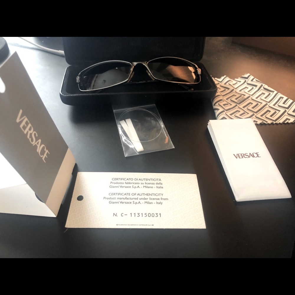 Vintage Versace sunglasses. Never been worn